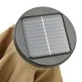 Sombrilla con luces LED aluminio gris taupe 200x211 cm de vidaXL, Sombrillas - Ref: Foro24-313560, Precio: 83,15 €, Descuento: %