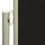 Toldo lateral retráctil de jardín negro 117x600 cm de vidaXL, Sombrillas - Ref: Foro24-317946, Precio: 104,27 €, Descuento: %