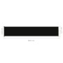 Toldo lateral retráctil de jardín negro 117x600 cm de vidaXL, Sombrillas - Ref: Foro24-317946, Precio: 104,27 €, Descuento: %