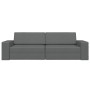 Sofá cama Gris oscuro 245 x 78 x 77 cm tela en Sofás | Comprar online en Foru.es