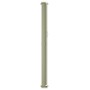 Toldo lateral retráctil de jardín marrón 117x600 cm de vidaXL, Sombrillas - Ref: Foro24-317951, Precio: 103,10 €, Descuento: %