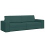 Sofá cama Verde oscuro 245 x 78 x 77 cm tela en Sofás | Comprar online en Foru.es