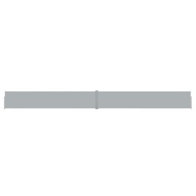 Toldo lateral retráctil para patio gris antracita 140x1200 cm de vidaXL, Sombrillas - Ref: Foro24-313389, Precio: 113,98 €, D...