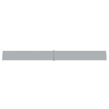 Toldo lateral retráctil para patio gris antracita 140x1200 cm de vidaXL, Sombrillas - Ref: Foro24-313389, Precio: 113,98 €, D...