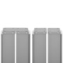 Toldo lateral retráctil para patio gris antracita 140x1200 cm de vidaXL, Sombrillas - Ref: Foro24-313389, Precio: 113,98 €, D...
