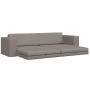 Sofá cama Taupé 245 x 78 x 77 cm tela en Sofás | Comprar online en Foru.es