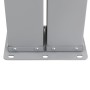 Toldo lateral retráctil para patio gris antracita 140x1200 cm de vidaXL, Sombrillas - Ref: Foro24-313389, Precio: 113,98 €, D...