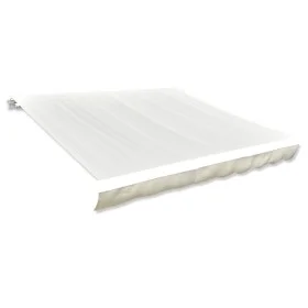Toldo de lona blanco crema 4x3 m (sin estructura) de vidaXL, Toldos - Ref: Foro24-141014, Precio: 55,45 €, Descuento: %