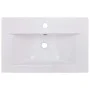 Lavabo encastrado de cerámica blanco 61x39,5x18,5 cm de vidaXL, Lavabos - Ref: Foro24-145061, Precio: 125,11 €, Descuento: %
