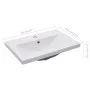 Lavabo encastrado de cerámica blanco 61x39,5x18,5 cm de vidaXL, Lavabos - Ref: Foro24-145061, Precio: 125,11 €, Descuento: %