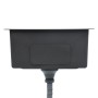 Fregadero de cocina hecho a mano acero inoxidable de vidaXL, Fregaderos - Ref: Foro24-145077, Precio: 70,80 €, Descuento: %
