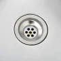 Fregadero de cocina hecho a mano acero inoxidable de vidaXL, Fregaderos - Ref: Foro24-145077, Precio: 80,10 €, Descuento: %