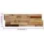 Wandverkleidungsplatten 10 Stück recyceltes Teakholz 1,03 m² von vidaXL, Wandverkleidung - Ref: Foro24-326170, Preis: 66,38 €...