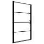 Duschtür aus gehärtetem Milchglas schwarz 81x195 cm von vidaXL, Duschtüren - Ref: Foro24-146661, Preis: 200,15 €, Rabatt: %