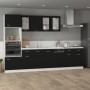 Mueble inferior de cocina madera ingeniería negro 80x46x81,5 cm de vidaXL, Armarios de cocina - Ref: Foro24-801237, Precio: 1...
