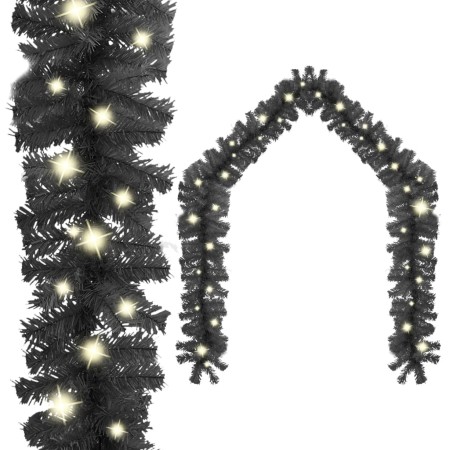 Guirnalda de Navidad con luces LED negro 20 m de vidaXL, Luces de Navidad - Ref: Foro24-329191, Precio: 48,02 €, Descuento: %