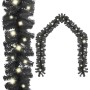 Guirnalda de Navidad con luces LED negro 20 m de vidaXL, Luces de Navidad - Ref: Foro24-329191, Precio: 48,02 €, Descuento: %