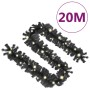 Guirnalda de Navidad con luces LED negro 20 m de vidaXL, Luces de Navidad - Ref: Foro24-329191, Precio: 48,02 €, Descuento: %