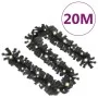 Guirnalda de Navidad con luces LED negro 20 m de vidaXL, Luces de Navidad - Ref: Foro24-329191, Precio: 47,64 €, Descuento: %