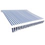 Toldo de lona azul y blanco 4x3 m (sin estructura) de vidaXL, Toldos - Ref: Foro24-141011, Precio: 52,18 €, Descuento: %