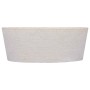 Lavabo crema mármol Ø40x15 cm de vidaXL, Lavabos - Ref: Foro24-149177, Precio: 154,30 €, Descuento: %