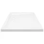 Plato de ducha rectangular ABS 80x100 cm de vidaXL, Platos de ducha - Ref: Foro24-148903, Precio: 110,51 €, Descuento: %