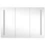 Mueble de baño con espejo LED 89x14x62 cm de vidaXL, Tocadores de baño - Ref: Foro24-325544, Precio: 135,06 €, Descuento: %