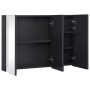 Mueble de baño con espejo LED 89x14x62 cm de vidaXL, Tocadores de baño - Ref: Foro24-325544, Precio: 135,06 €, Descuento: %