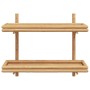 Estante de pared con estante Marrón 39 x 26 x 60 cm Bambú en Estanterías | Comprar online en Foru.es