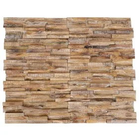 3D-Wandverkleidungsplatten 10 Stück Teakholz 1,01 m² von vidaXL, Wandverkleidung - Ref: Foro24-326177, Preis: 79,52 €, Rabatt: %