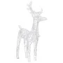 Renos de Navidad 2 unidades 80 LED blanco frío acrílico de vidaXL, Luces de Navidad - Ref: Foro24-342679, Precio: 66,93 €, De...