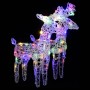 Renos de Navidad 2 unidades 80 LED acrílico multicolor de vidaXL, Luces de Navidad - Ref: Foro24-342681, Precio: 65,45 €, Des...