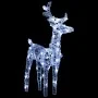 Renos de Navidad 2 unidades 80 LED blanco frío acrílico de vidaXL, Luces de Navidad - Ref: Foro24-342679, Precio: 66,93 €, De...