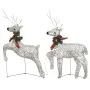 Renos de Navidad 2 unidades 40 LED dorado de vidaXL, Luces de Navidad - Ref: Foro24-342683, Precio: 50,25 €, Descuento: %