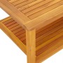 Mesa lateral Marrón 90 x 50 x 45 cm Madera de Acacia Sólida en Mesas de centro | Comprar online en Foru.es