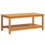 Mesa lateral Marrón 110 x 55 x 45 cm Madera de Acacia Sólida en Mesas de centro | Comprar online en Foru.es