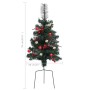 Árboles de Navidad artificiales de camino LED 2 uds PVC 76 cm de vidaXL, Arboles de navidad - Ref: Foro24-332835, Precio: 47,...
