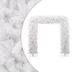 Árbol de Navidad en arco blanco 240 cm de vidaXL, Arboles de navidad - Ref: Foro24-345090, Precio: 139,36 €, Descuento: %