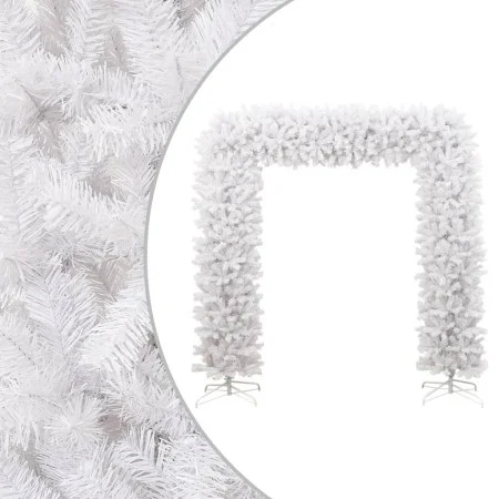 Árbol de Navidad en arco blanco 240 cm de vidaXL, Arboles de navidad - Ref: Foro24-345090, Precio: 139,36 €, Descuento: %