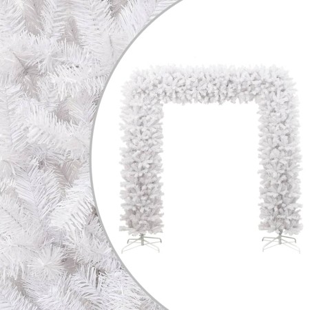Árbol de Navidad en arco blanco 240 cm de vidaXL, Arboles de navidad - Ref: Foro24-345090, Precio: 141,40 €, Descuento: %