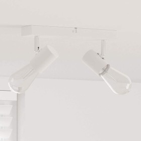 Foco de techo con focos 26 x 6,5 x 11,5 cm Metal en Accesorios para iluminación | Comprar online en Foru.es