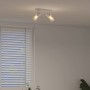 Foco de techo con focos 26 x 6,5 x 11,5 cm Metal en Accesorios para iluminación | Comprar online en Foru.es