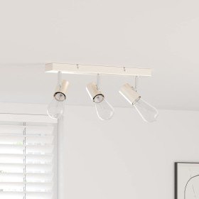 Foco de techo con focos Níquel 38 x 6,5 x 11,5 cm Metal en Accesorios para iluminación | Comprar online en Foru.es