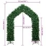 Arco de navidad verde 270 cm de vidaXL, Arboles de navidad - Ref: Foro24-345092, Precio: 136,95 €, Descuento: %