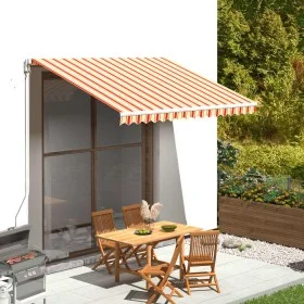 Tela de repuesto para toldo amarillo y naranja 3,5x2,5 m de vidaXL, Toldos - Ref: Foro24-312016, Precio: 56,54 €, Descuento: %
