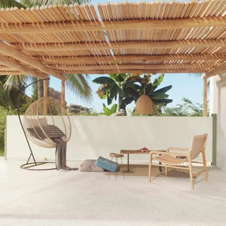 Toldo lateral retráctil para patio crema 117x600 cm de vidaXL, Sombrillas - Ref: Foro24-317947, Precio: 81,76 €, Descuento: %