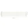 Toldo lateral retráctil para patio crema 117x600 cm de vidaXL, Sombrillas - Ref: Foro24-317947, Precio: 81,76 €, Descuento: %