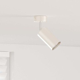 Foco de techo con focos Níquel 6 x 6 x 16 cm Metal en Accesorios para iluminación | Comprar online en Foru.es