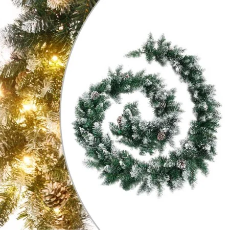 Guirnalda de Navidad con luces LED PVC verde 5,2 m de vidaXL, Luces de Navidad - Ref: Foro24-345170, Precio: 55,94 €, Descuen...