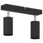 Foco de techo con focos Negro 26 x 5,5 x 16,5 cm Metal en Accesorios para iluminación | Comprar online en Foru.es